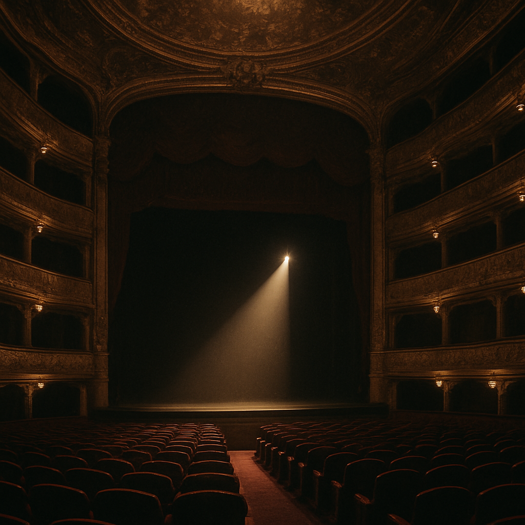 Grand opera house interior